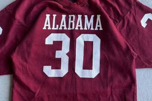 Shop Vintage Alabama Jersey: Crimson Tide Glory! | Vintage Treasures: Discover Rare Antiques, Collectibles & Retro Finds