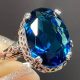 Shop London Blue Topaz Vintage Ring | Unique Style! | Vintage Treasures: Discover Rare Antiques, Collectibles & Retro Finds