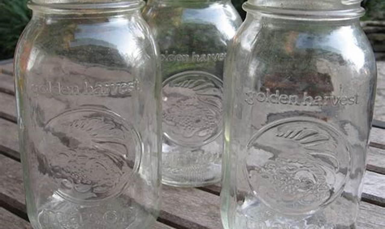 Guide to Vintage Golden Harvest Mason Jars & Values Vintage Treasures: Discover Rare Antiques, Collectibles & Retro Finds Guide to Vintage Golden Harvest Mason Jars & Values | Vintage Treasures: Discover Rare Antiques, Collectibles & Retro Finds