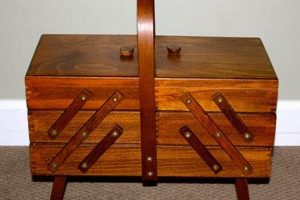 Timeless Treasure: Vintage Sewing Box Wooden Storage | Vintage Treasures: Discover Rare Antiques, Collectibles & Retro Finds