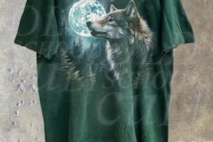 Timeless Vintage Wolf Shirt: Rare Find for Wolf Shirt Lovers! | Vintage Treasures: Discover Rare Antiques, Collectibles & Retro Finds
