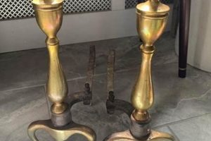Timeless Vintage Brass Andirons: Decor & More | Vintage Treasures: Discover Rare Antiques, Collectibles & Retro Finds