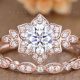 Timeless Blooms: Vintage Flower Wedding Ring Styles | Vintage Treasures: Discover Rare Antiques, Collectibles & Retro Finds