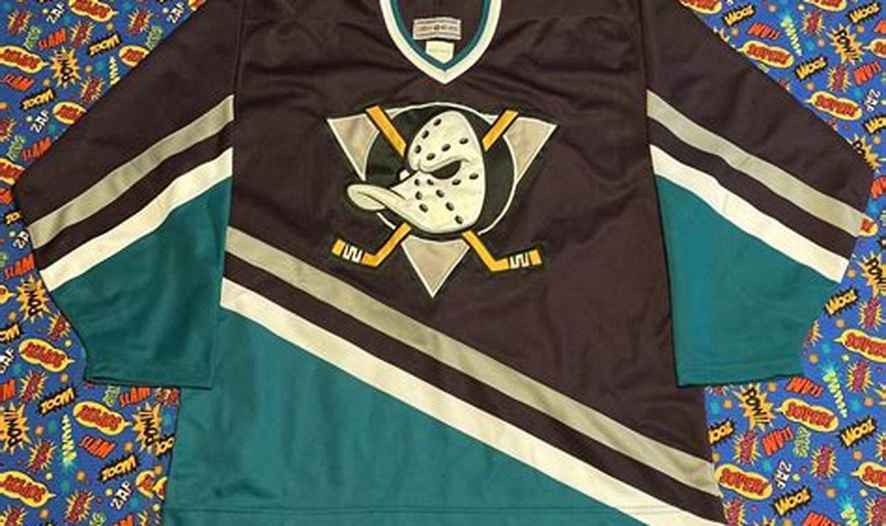 Own a Piece: Vintage Anaheim Mighty Ducks Jersey Relic! | Vintage Treasures: Discover Rare Antiques, Collectibles & Retro Finds