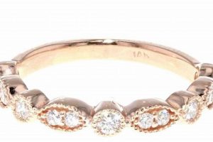 Shop Elegant Rose Gold Vintage Wedding Bands Today! | Vintage Treasures: Discover Rare Antiques, Collectibles & Retro Finds