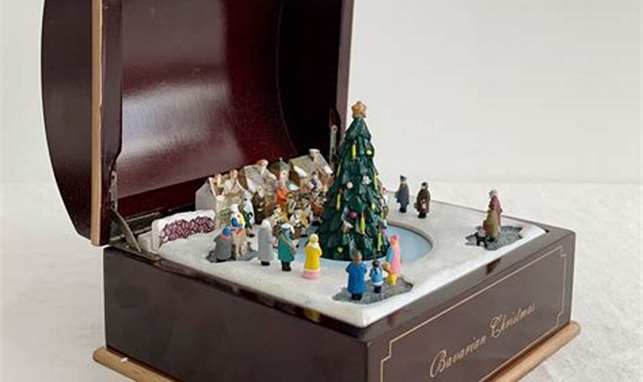 Timeless Tunes: Vintage Christmas Music Box Wonders Vintage Treasures: Discover Rare Antiques, Collectibles & Retro Finds Timeless Tunes: Vintage Christmas Music Box Wonders | Vintage Treasures: Discover Rare Antiques, Collectibles & Retro Finds