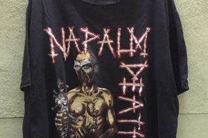 Rare Find: Vintage Napalm Death Shirt - Grindcore History | Vintage Treasures: Discover Rare Antiques, Collectibles & Retro Finds