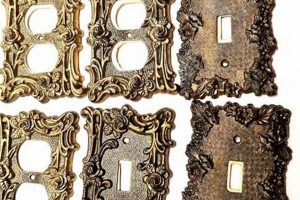 Antique Vintage Brass Switch Plate Covers: Style & Safety | Vintage Treasures: Discover Rare Antiques, Collectibles & Retro Finds