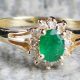 Timeless Beauty: Vintage Emerald and Gold Rings For Sale | Vintage Treasures: Discover Rare Antiques, Collectibles & Retro Finds