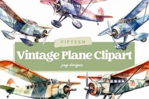 Aviation's Canvas: Airplane Vintage Art Prints & Posters | Vintage Treasures: Discover Rare Antiques, Collectibles & Retro Finds