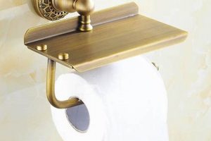 Timeless Touch: Vintage Brass Toilet Paper Holder Dcor | Vintage Treasures: Discover Rare Antiques, Collectibles & Retro Finds